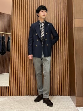 BEAMS Fさん（メンズ・177cm）の秋コーディネート