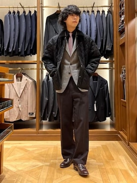 BEAMS Fさん（メンズ・177cm）の秋コーディネート