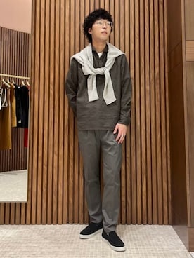 「ORIAN（オリアン）のアイテム」を使った、BEAMS Fさん（メンズ・177cm）の春コーディネート