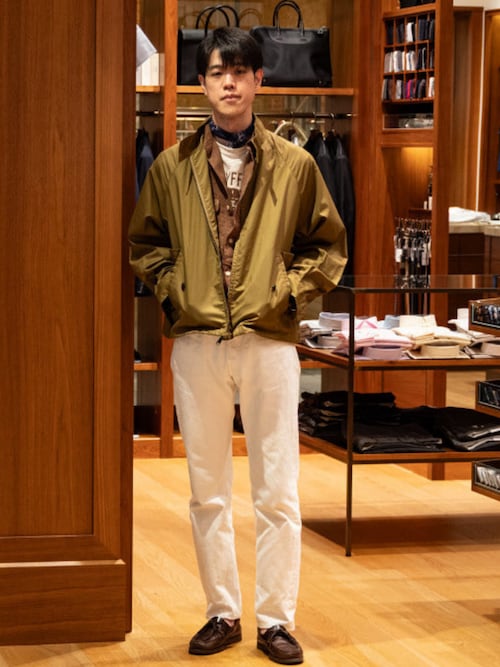 25AW 新品 バラクータ ビームスエフ G4 高密度 タイプライター ブルゾン BEAMS MEN｜BARACUTA / G4 コットン タイプライター ショートブルゾン