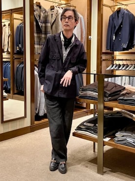 BEAMS Fさん（メンズ・166cm）の夏コーディネート