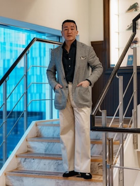 BEAMS Fさん（メンズ・173cm）の夏コーディネート