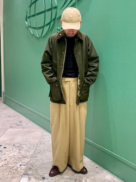 「BEAMS F（ビームスエフ）のアイテム（ジャケット/アウター）」を使った、BEAMS Fさん（メンズ・180cm）の秋コーディネート