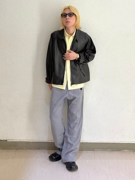 「BEAMS F（ビームスエフ）のアイテム」を使った、BEAMS Fさん（メンズ・172cm）の秋コーディネート