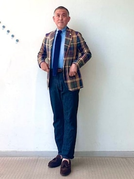 BEAMS Fさん(メンズ・171cm)の春コーディネート