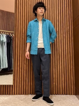 BEAMS Fさん（メンズ・177cm）の夏コーディネート