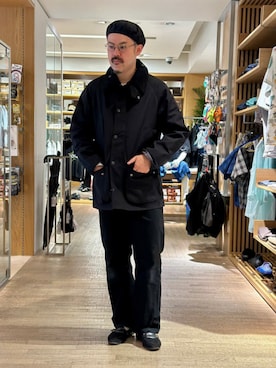 「BEAMS F（ビームスエフ）のアイテム」を使った、BEAMS Fさん（メンズ・173cm）の秋コーディネート