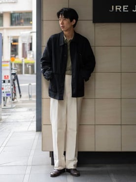 BEAMS Fさん(メンズ・181cm)の秋コーディネート