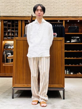 BEAMS Fさん（メンズ・168cm）の夏コーディネート