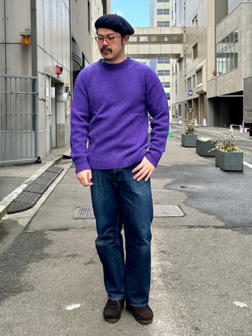 BEAMS F シェットランドニット ブルー L ジャミーソンズ BEAMS F シェットランドニット ブルー L ジャミーソンズ - メルカリ