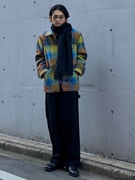 「冬コーデ」｜BEAMS Fさん（メンズ・175cm）の冬コーディネート