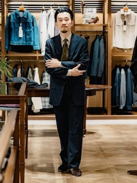 BEAMS Fさん（メンズ・173cm）の秋コーディネート