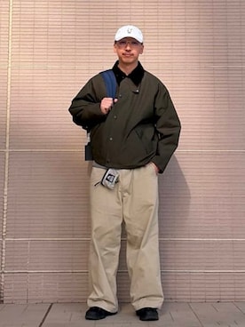 BEAMS Fさん(メンズ・179cm)の秋コーディネート