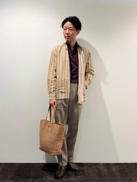 BEAMS Fさん(メンズ・183cm)の春コーディネート