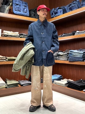 「A VONTADE（アボンタージ）のアイテム」を使った、BEAMS Fさん（メンズ・170cm）の春コーディネート