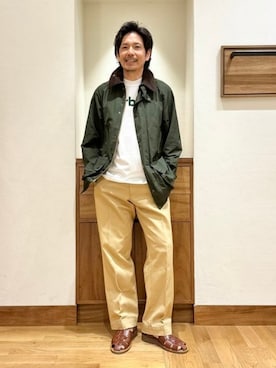 「アイテム（ブルゾン）」を使った、BEAMS Fさん（メンズ・172cm）の夏コーディネート