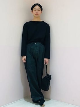 「BEAMS F（ビームスエフ）のアイテム」を使った、BEAMS Fさん（メンズ・168cm）の春コーディネート