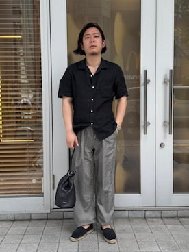 BEAMS Fさん（メンズ・172cm）の夏コーディネート