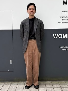 BEAMS Fさん（メンズ・166cm）の冬コーディネート