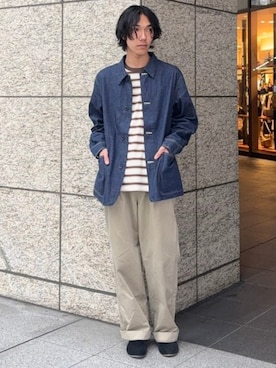 「A VONTADE（アボンタージ）のアイテム」を使った、BEAMS Fさん（メンズ・174cm）の春コーディネート