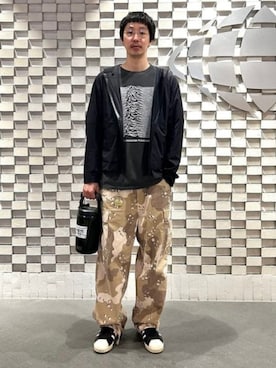 「International Gallery BEAMS（インターナショナルギャラリービームス）のアイテム」を使った、BEAMS Fさん（メンズ・183cm）の春コーディネート