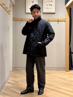 「BEAMS F（ビームスエフ）のアイテム」を使った、BEAMS Fさん（メンズ・168cm）の秋コーディネート
