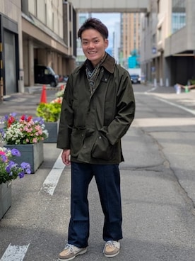 「BEAMS F（ビームスエフ）のアイテム」を使った、BEAMS Fさん（メンズ・162cm）の秋コーディネート