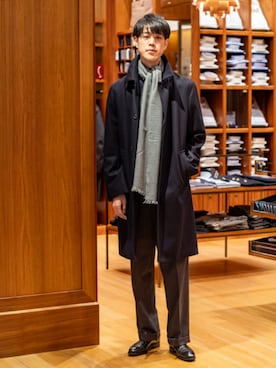 「アイテム（その他アウター）」を使った、BEAMS Fさん（メンズ・174cm）の秋コーディネート