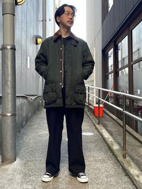 「着回しコーデ」｜BEAMS Fさん（メンズ・169cm）の冬コーディネート