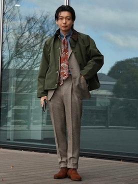 BEAMS Fさん(メンズ・171cm)の秋コーディネート