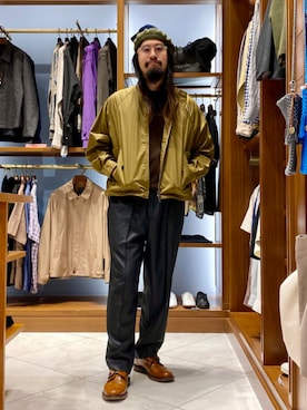 BEAMS Fさん（メンズ・178cm）の秋コーディネート