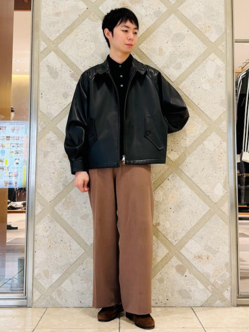 BARACUTA / G4 フェイクレザー ショート ブルゾン（ブルゾン）｜BEAMS
