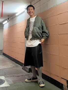 「International Gallery BEAMS（インターナショナルギャラリービームス）のアイテム」を使った、BEAMS Fさん（メンズ・171cm）の春コーディネート