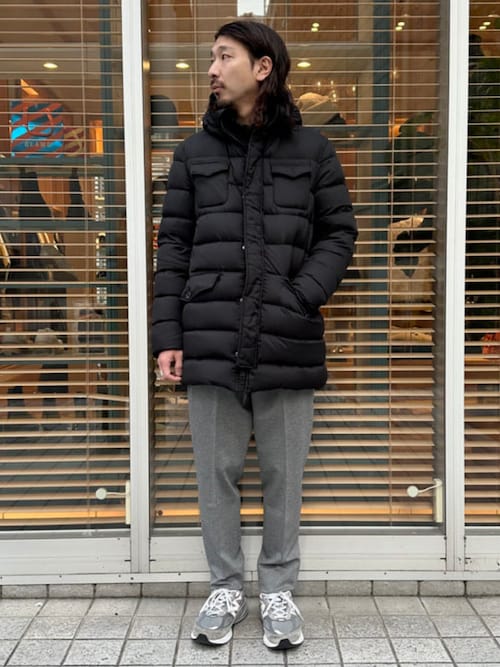 HERNO / 別注 4ポケット フーデッド ダウンコート（ダウンジャケット