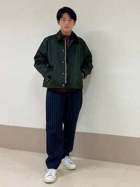 「BEAMS F（ビームスエフ）のアイテム」を使った、BEAMS Fさん（メンズ・165cm）の秋コーディネート