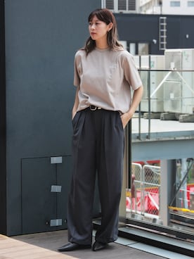 BEAMS Fさん（レディース・175cm）の夏コーディネート