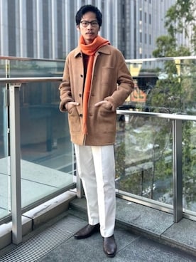 BEAMS Fさん（メンズ・175cm）の冬コーディネート