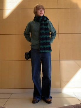 「BEAMS F（ビームスエフ）のアイテム」を使った、BEAMS Fさん（メンズ・163cm）の冬コーディネート