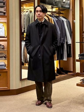 「アイテム（その他アウター）」を使った、BEAMS Fさん（メンズ・160cm）の秋コーディネート