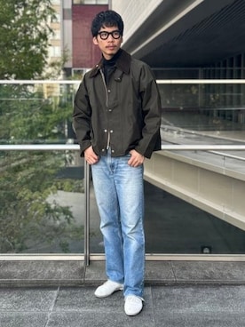 「BEAMS F（ビームスエフ）のアイテム」を使った、BEAMS Fさん（メンズ・175cm）の秋コーディネート