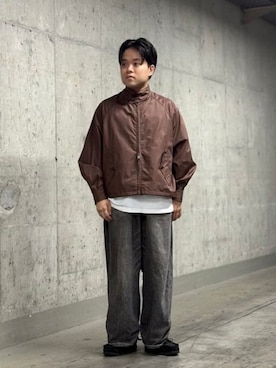 「BARACUTA（バラクータ）のアイテム」を使った、BEAMS Fさん（メンズ・165cm）の秋コーディネート
