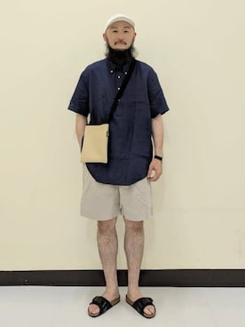 BEAMS Fさん（メンズ・178cm）の夏コーディネート