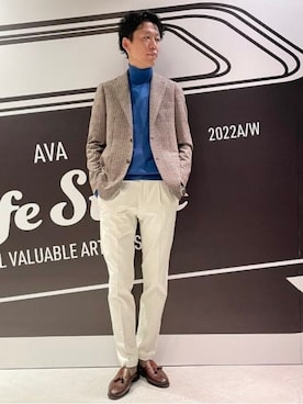 BEAMS Fさん（メンズ・183cm）の秋コーディネート