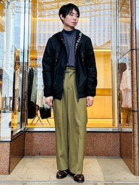「BEAMS F（ビームスエフ）のアイテム」を使った、BEAMS Fさん（メンズ・168cm）の夏コーディネート