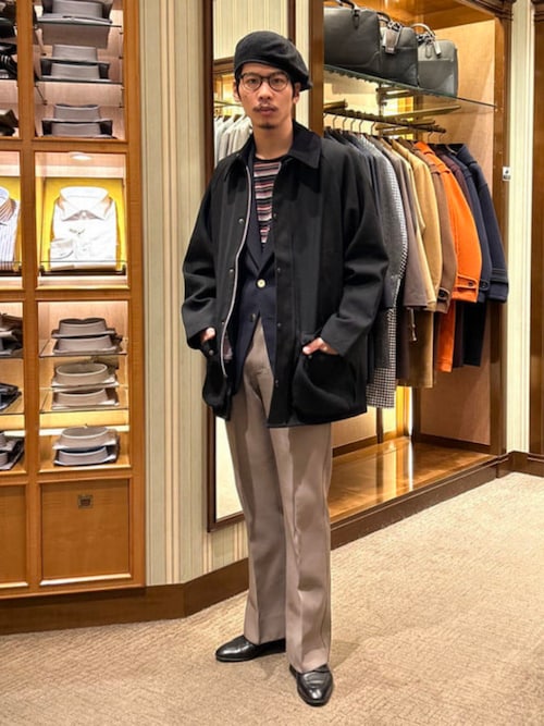 別注】Barbour / BEDALE CLASSIC FIT ウール ジャケット（ブルゾン