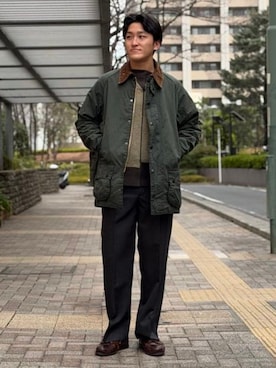 BEAMS Fさん(メンズ・182cm)の秋コーディネート