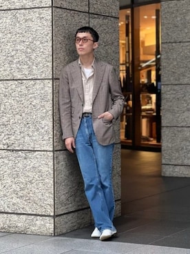 BEAMS Fさん（メンズ・172cm）の秋コーディネート