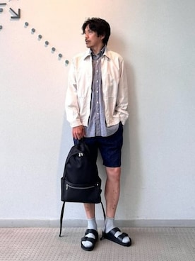 BEAMS Fさん(メンズ・174cm)の夏コーディネート