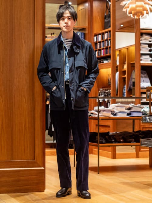 別注】Barbour / OLD BEDALE ポリエステルコットン ジャケット