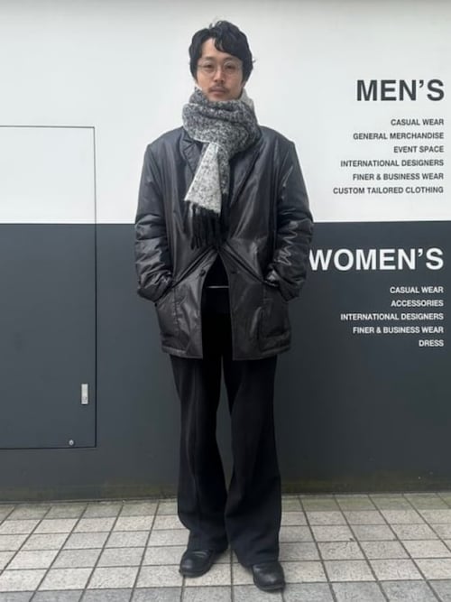 THE INOUE BROTHERS / アルパカミックス 2カラー ウーリー マフラー 25